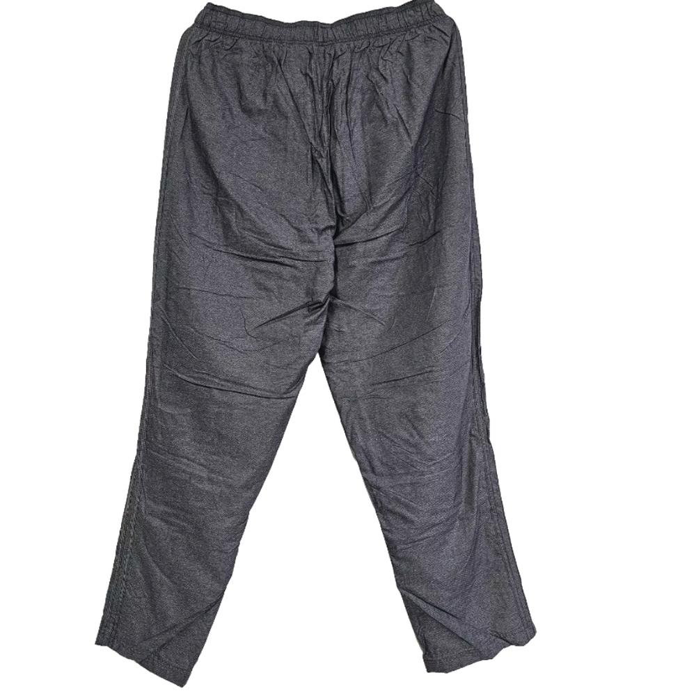Adidas ClimaLite Gray Large Nylon Lightweight Pull-on Training and Jogger Pants